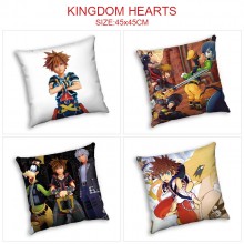 Kingdom Hearts game two-sided pillow 45*45cm