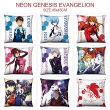 EVA anime two-sided pillow 45*45cm