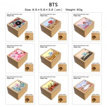 BTS BT21 star wooden music box