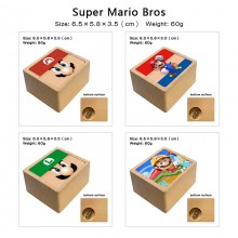 Super Mario anime wooden music box