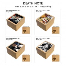Death Note anime wooden music box