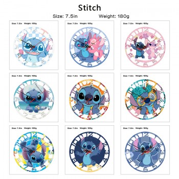 Stitch anime wall clock