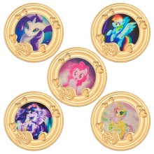 My Little Pony Coin Collect Badge Lucky Coin Decis...