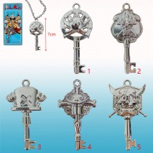 One Piece anime key chain/necklace