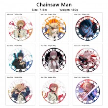 Chainsaw Man anime wall clock