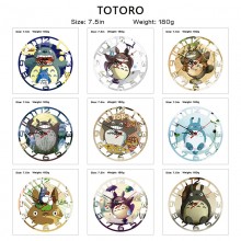 Totoro anime wall clock
