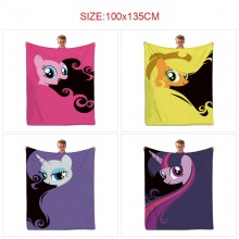 My Little Pony anime flano summer quilt blanket