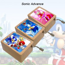 Sonic the Hedgehog wooden music box