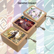 Genshin Impact game wooden music box