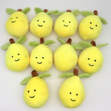 4.8inches Pear Yali anime plush dolls set(10pcs a set)