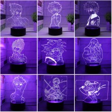 Hunter x Hunter Anime Acrylic Figure 3D Lamp USB Night Light
