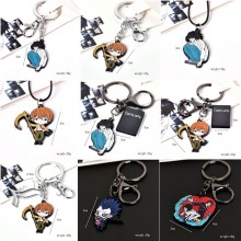 Death Note anime key chain necklace