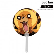 Bleach anime PVC fan circular fans