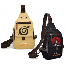 Naruto anime canvas chest pack bag