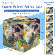 Vocaloid V anime square velvet pillow