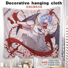 Touhou Project anime decorative hanging cloth tablecloth