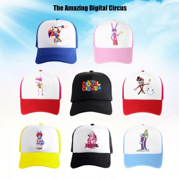The Amazing Digital Circus anime mesh baseball caps sun hat