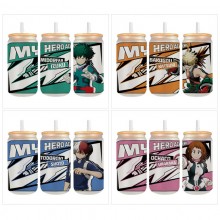 My Hero Academia anime frosted glass cups 350ml/45...