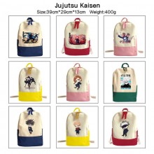 Jujutsu Kaisen anime canvas backpack bag