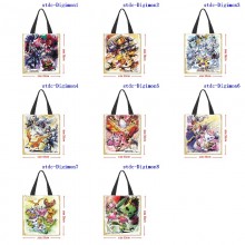 Digimon anime shopping bag handbag