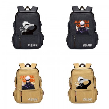 Jujutsu Kaisen anime canvas backpack bags