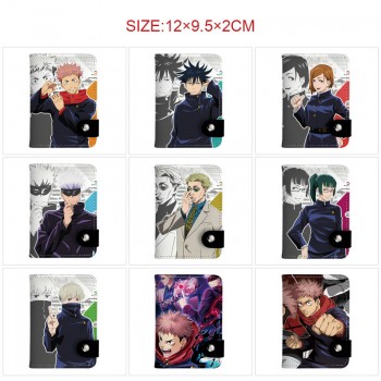 Jujutsu Kaisen anime snap wallet buckle purse