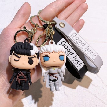 Berserk figure doll key chains