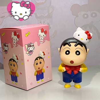 Crayon Shin-chan kitty anime figure