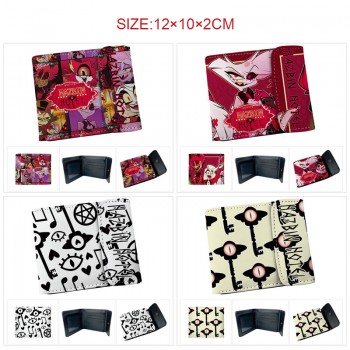 Hazbin Hotel anime snap wallet buckle purse