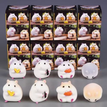 The hamster anime figures set(8pcs a set)