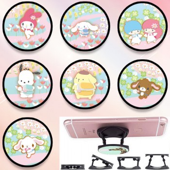 Sanrio Melody kitty Cinnamoroll Kuromi anime foldable grip socket phone holder