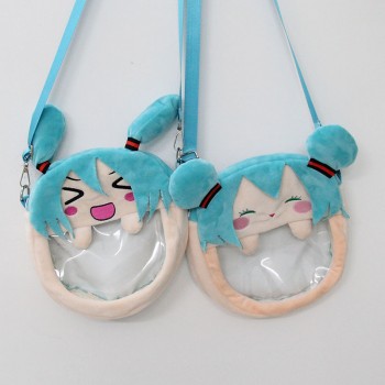 Hatsune Miku anime plush itabag satchel shoulder bag