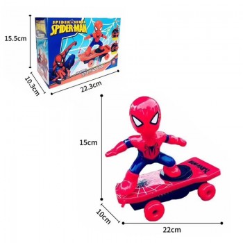 Spider-Man scooter anime figure doll