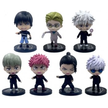 Jujutsu Kaisen anime figures set(7pcs a set)(OPP bag)