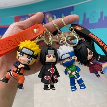 Naruto anime figure doll key chains