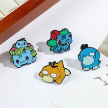 Pokemon anime alloy brooch pins