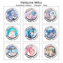 Hatsune Miku anime alloy portable bag hanger hook holder