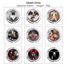 Death Note anime alloy portable bag hanger hook holder