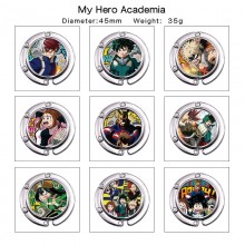 My Hero Academia anime alloy portable bag hanger hook holder