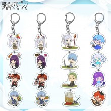 Frieren Beyond Journey's End anime two-sided acrylic key chains