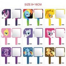 My Little Pony anime handheld makeup SPA salon compact cosmetic mirrors