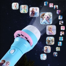 Princess Frozen Spider-man projection flashlight