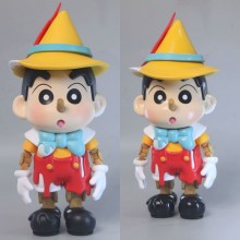 Pinocchio Crayon Shin-chan puppet anime figure