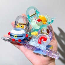 Spongebob anime hairpins