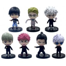 Jujutsu Kaisen anime figures set(7pcs a set)(OPP bag)