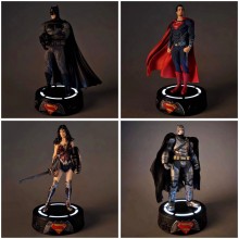 DC Batman Super Man Wonder Woman figure(can lighta...