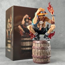 One Piece Portgas D Ace wine case anime figure