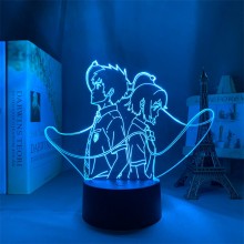 Your Name anime 3D 7 Color Lamp Touch Lampe Nightl...