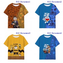 Doraemon anime micro fiber t-shirt t shirts