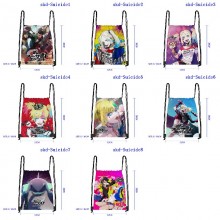 Suicide Squad Isekai anime drawstring backpack bags